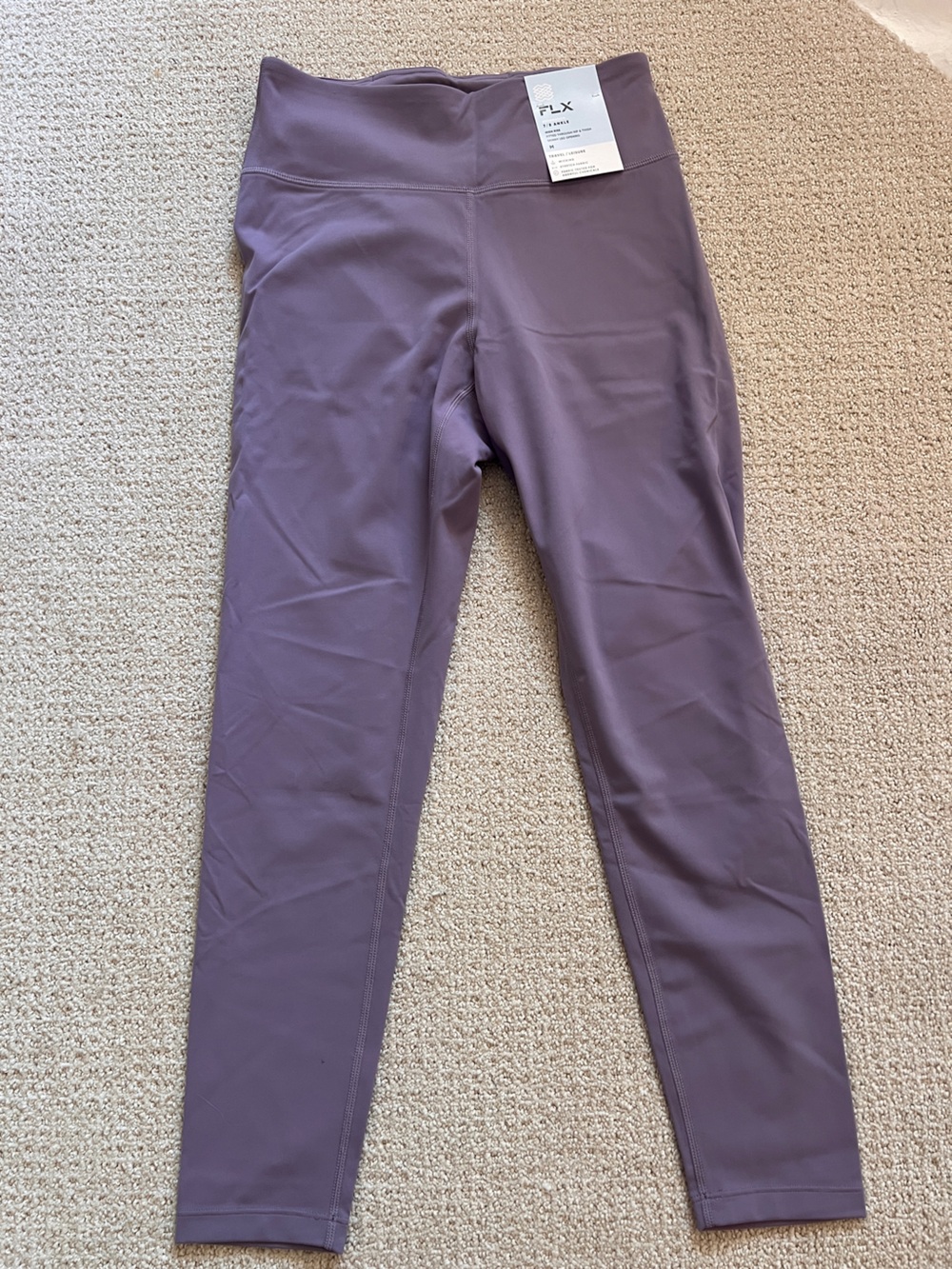 FLX High-Rise Lavender Leggings for Women